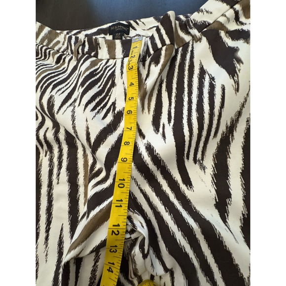 So Slimming By Chico’s Women’s Cropped Pant Size 2.5 Cuffed - Picture 13 of 14